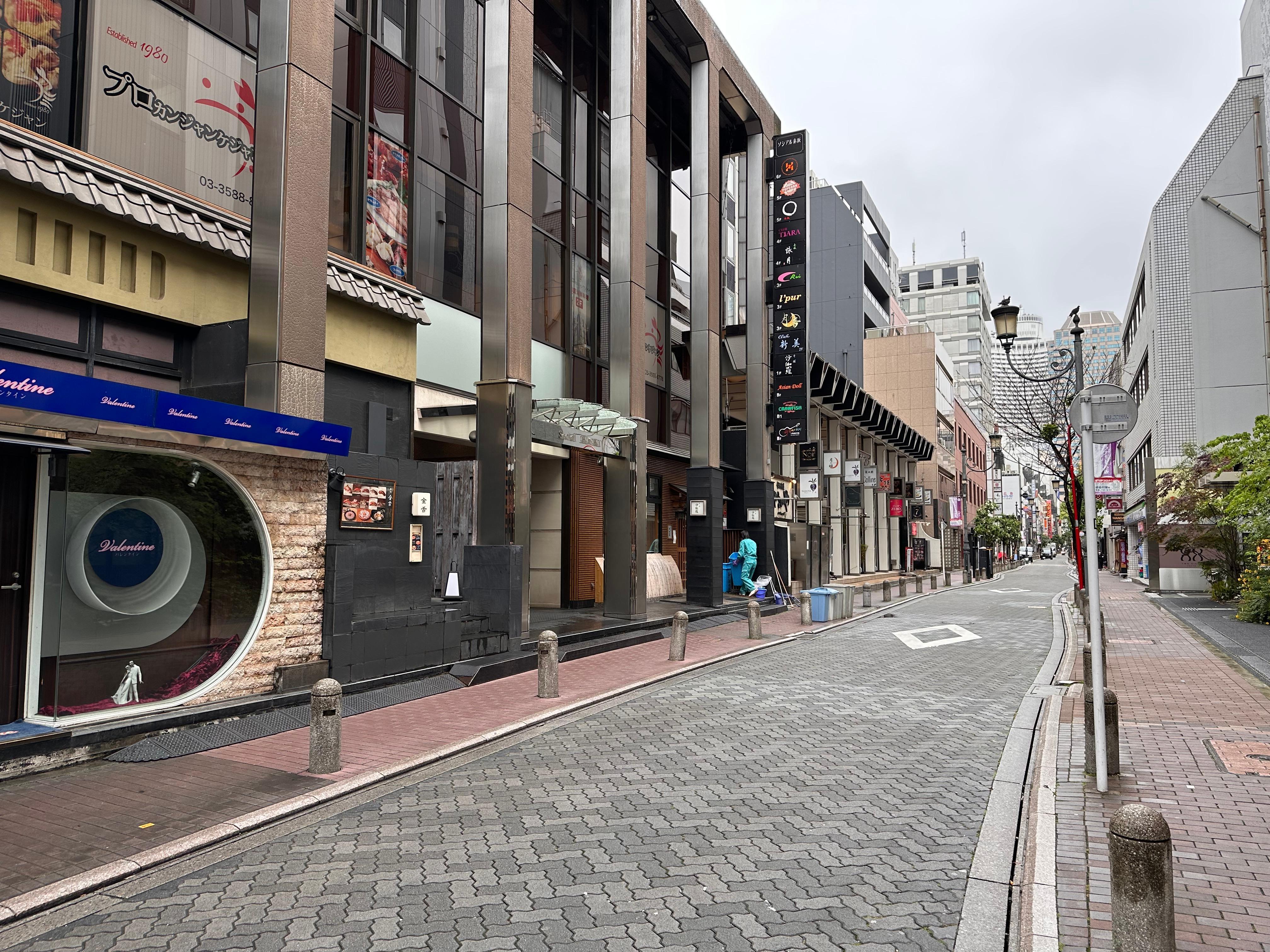 Street where hotel is on. Lots of bars and restaurants and nightlife