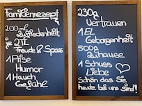 Aufnahme im Restaurant