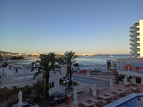 Vista extraordinaria desde nuestra terraza.