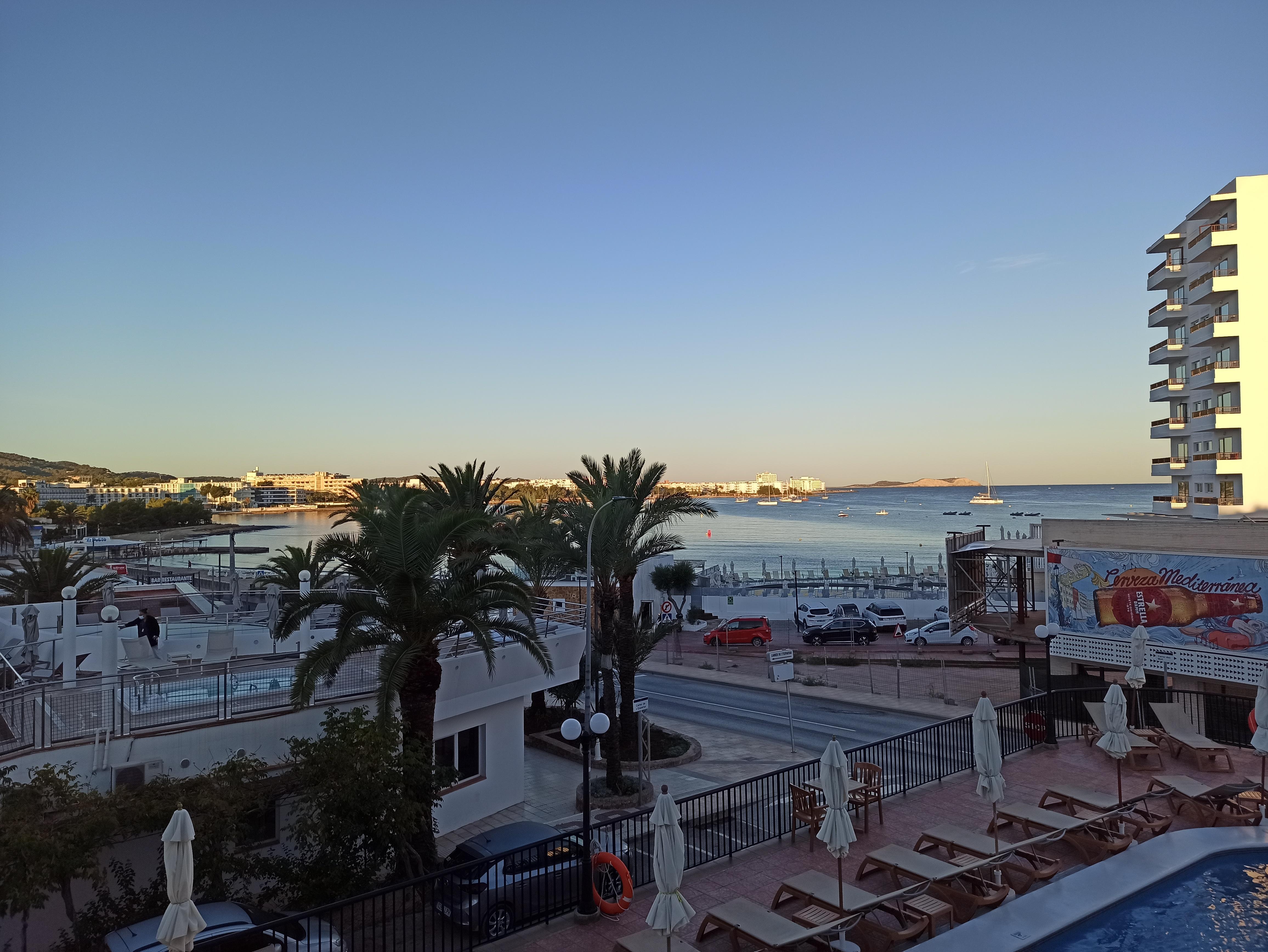 Vista extraordinaria desde nuestra terraza.