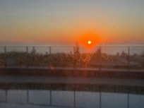 Sunrise from our room