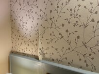 Peeling wallpaper