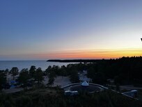 Näköala yläkerran terassilta