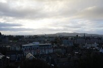 View from the room's balcony.