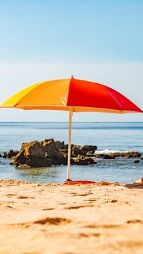 Utsikten fra solstolen.