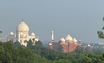 Taj view from terrace