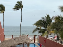 View from our balcony.