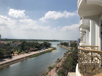 베란다에서 찍은 뷰~