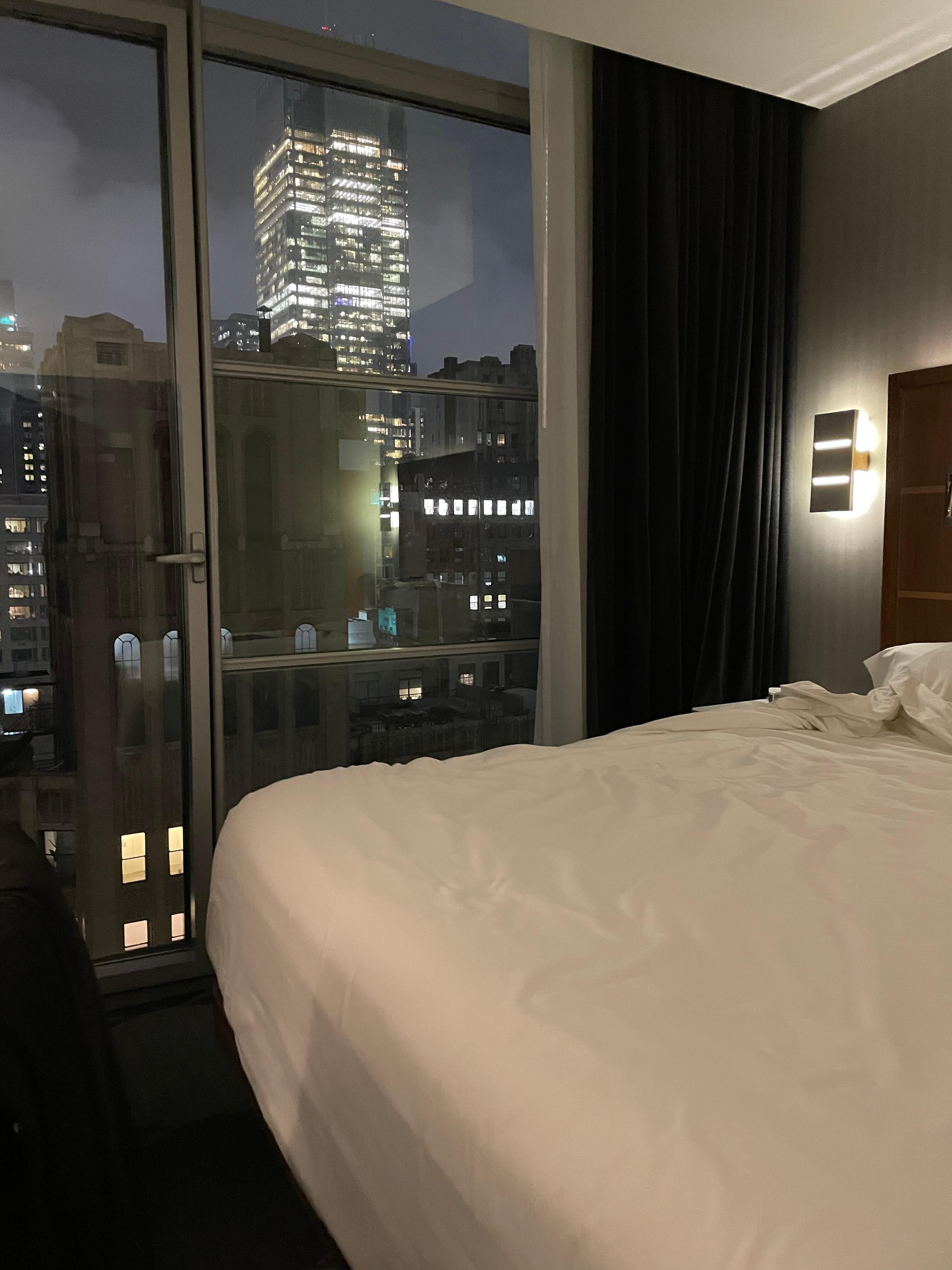 This is from the first room! The second room view was better! I could see part of the river!