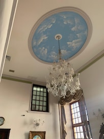 Lobby ceiling