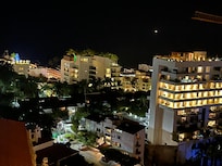 Beautiful view from the private balcony.