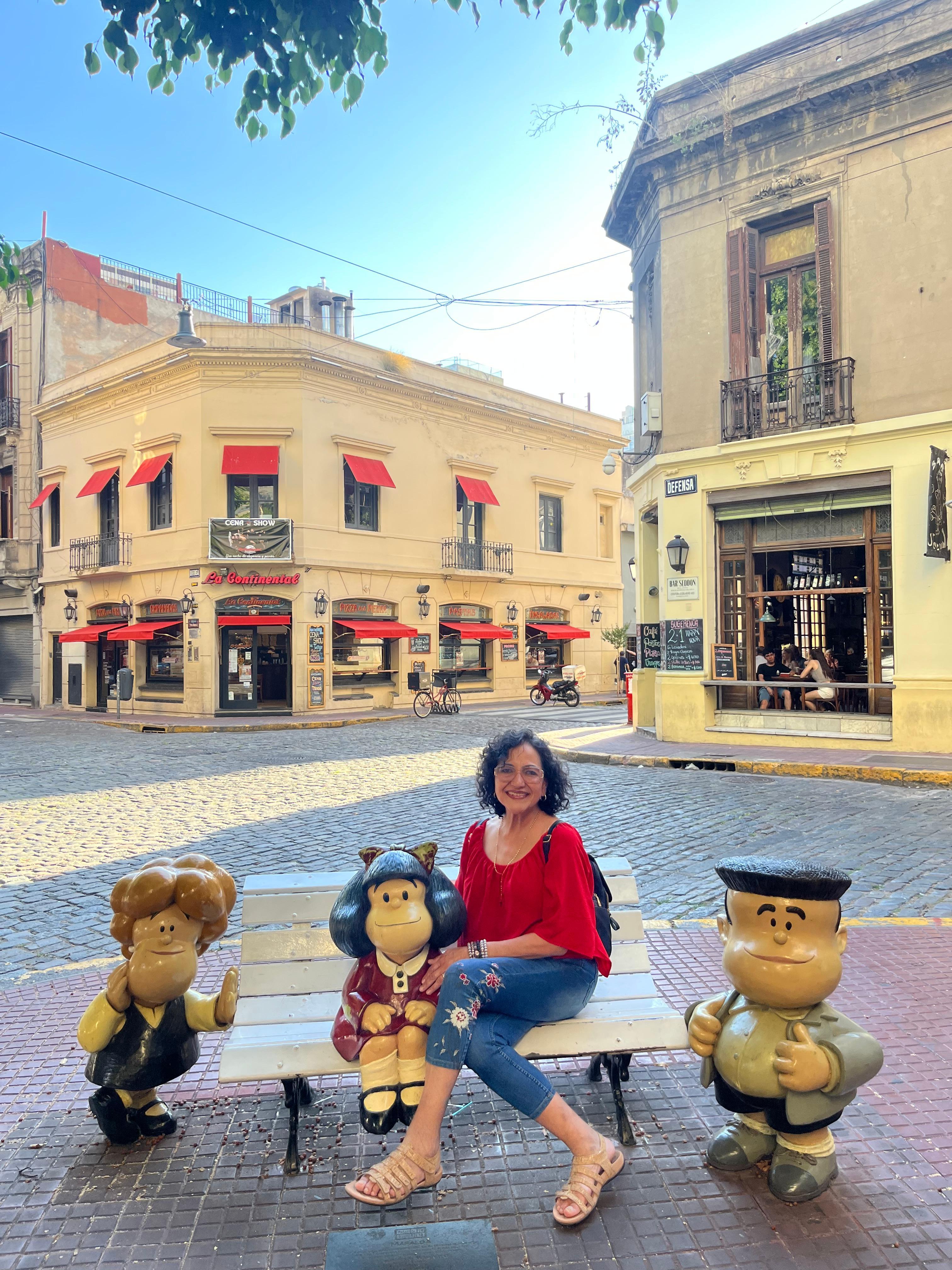 Me llevo a San Telmo y su gente en el corazón 
