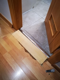 Entrance to bathroom