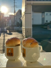 morning bread & coffee provided. there was croissant as well