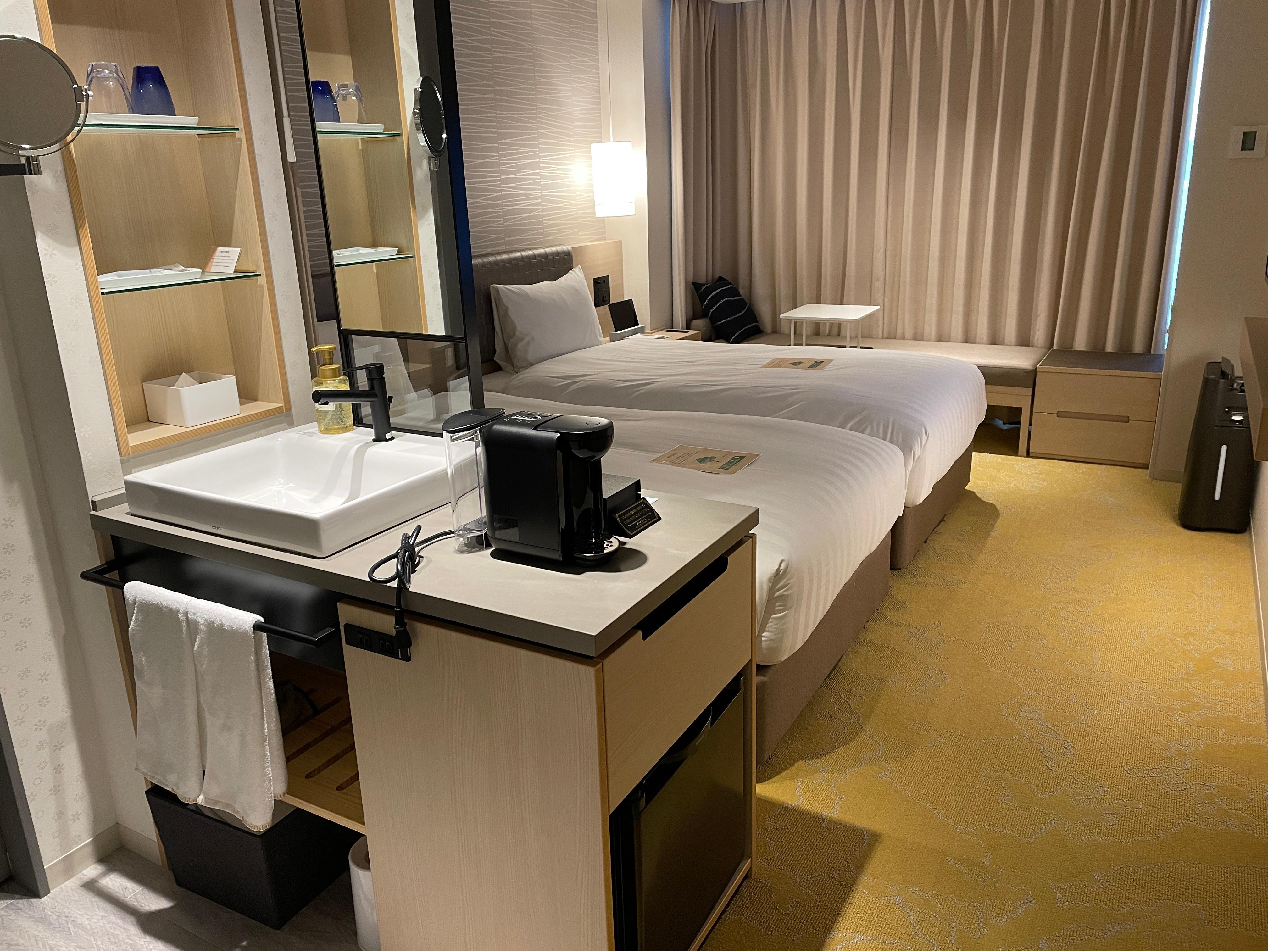 Spacious room.