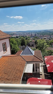 Udsigt fra værelse.