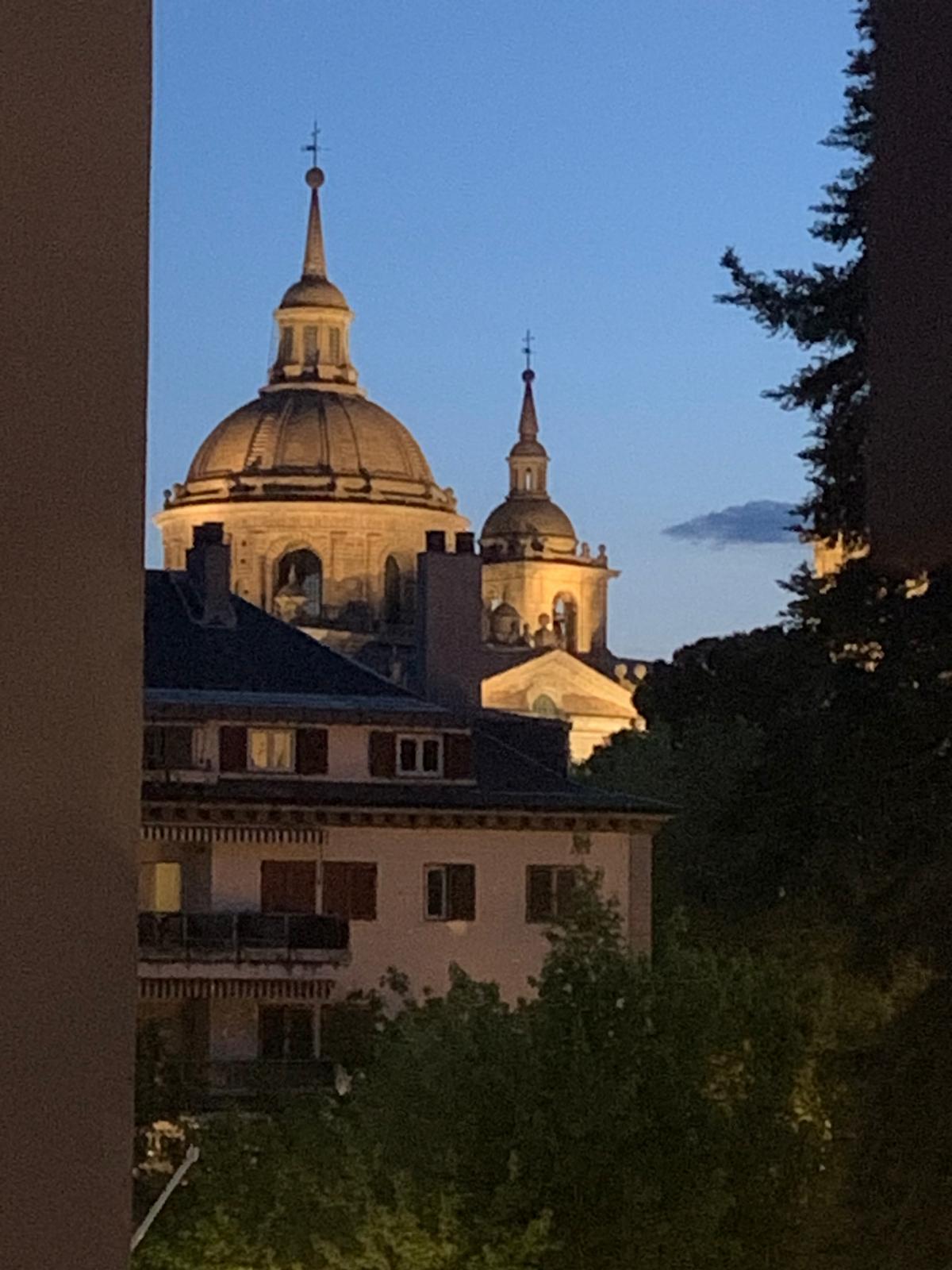 Uitzicht vanuit kamer 