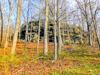 We arrived at dark and woke to this in the back yard. Excellent hiking!