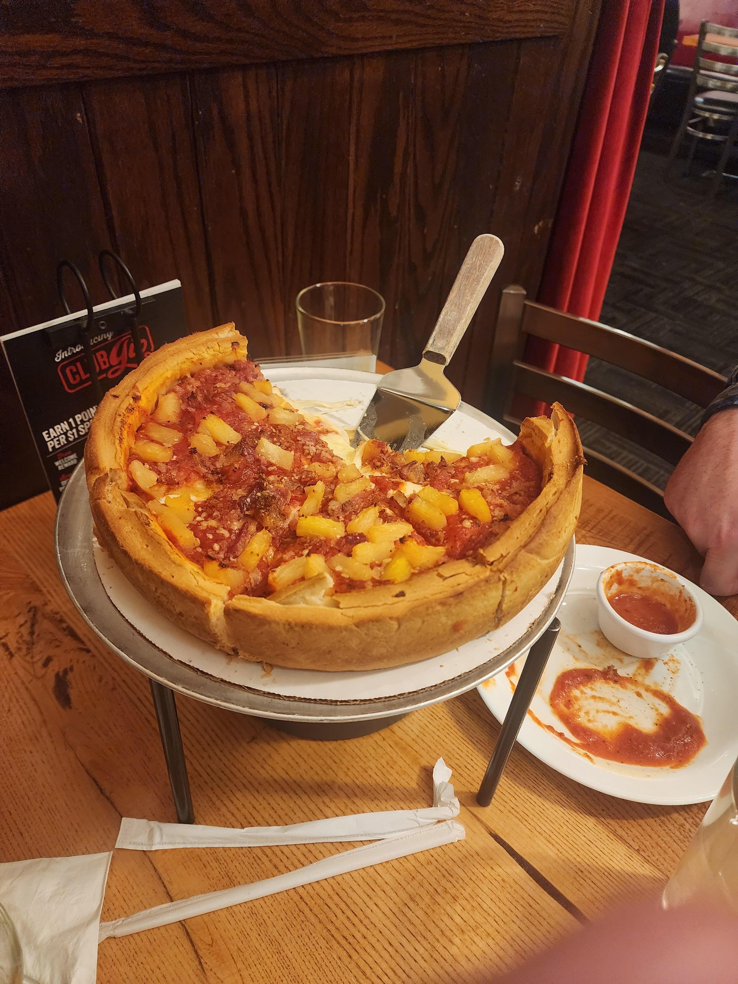 Giordanos a fee parking lots away