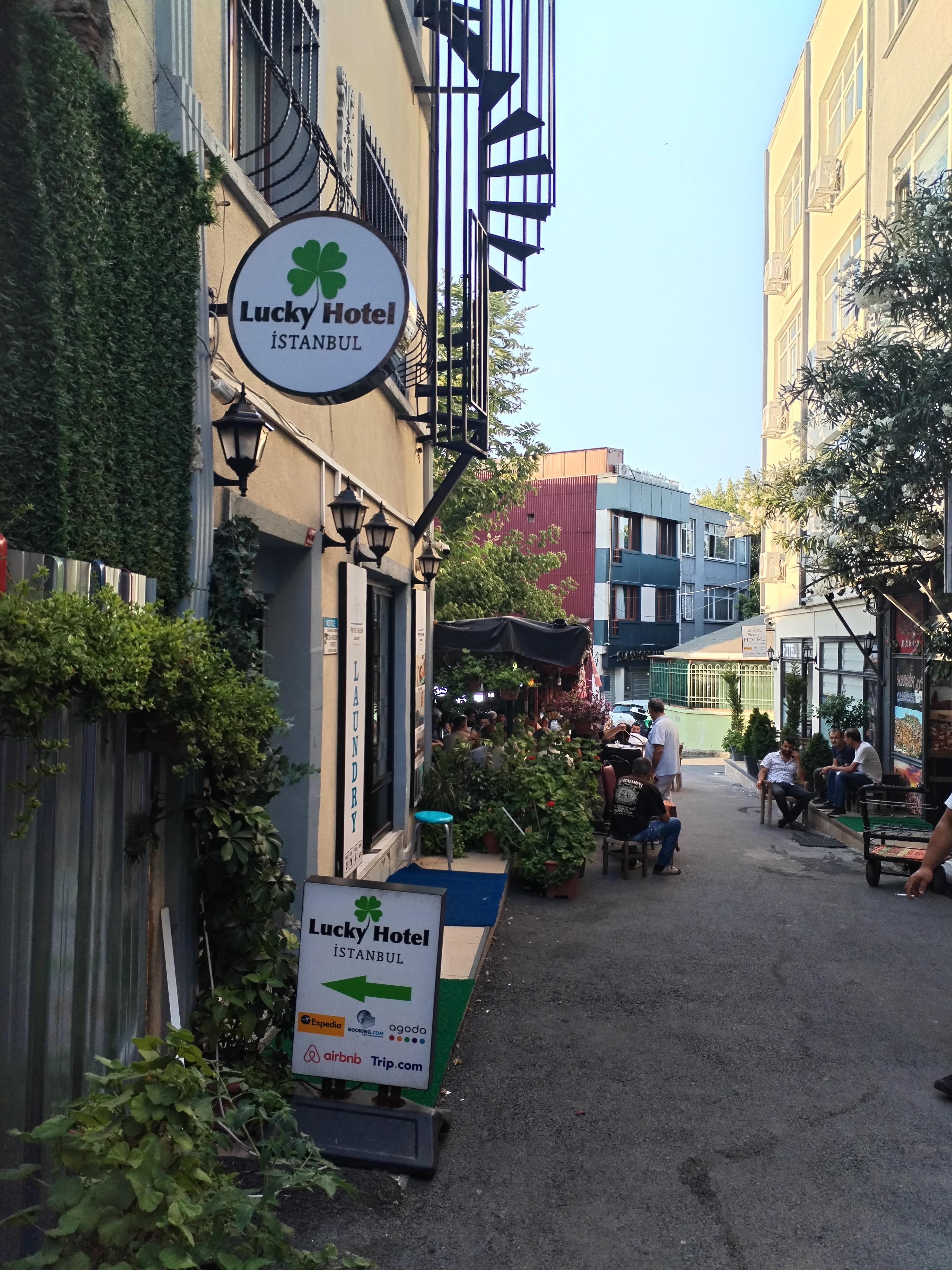 Located in a narrow, cozy street in old part of İstanbul. 