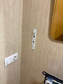 Los accesorios del b año eliminados