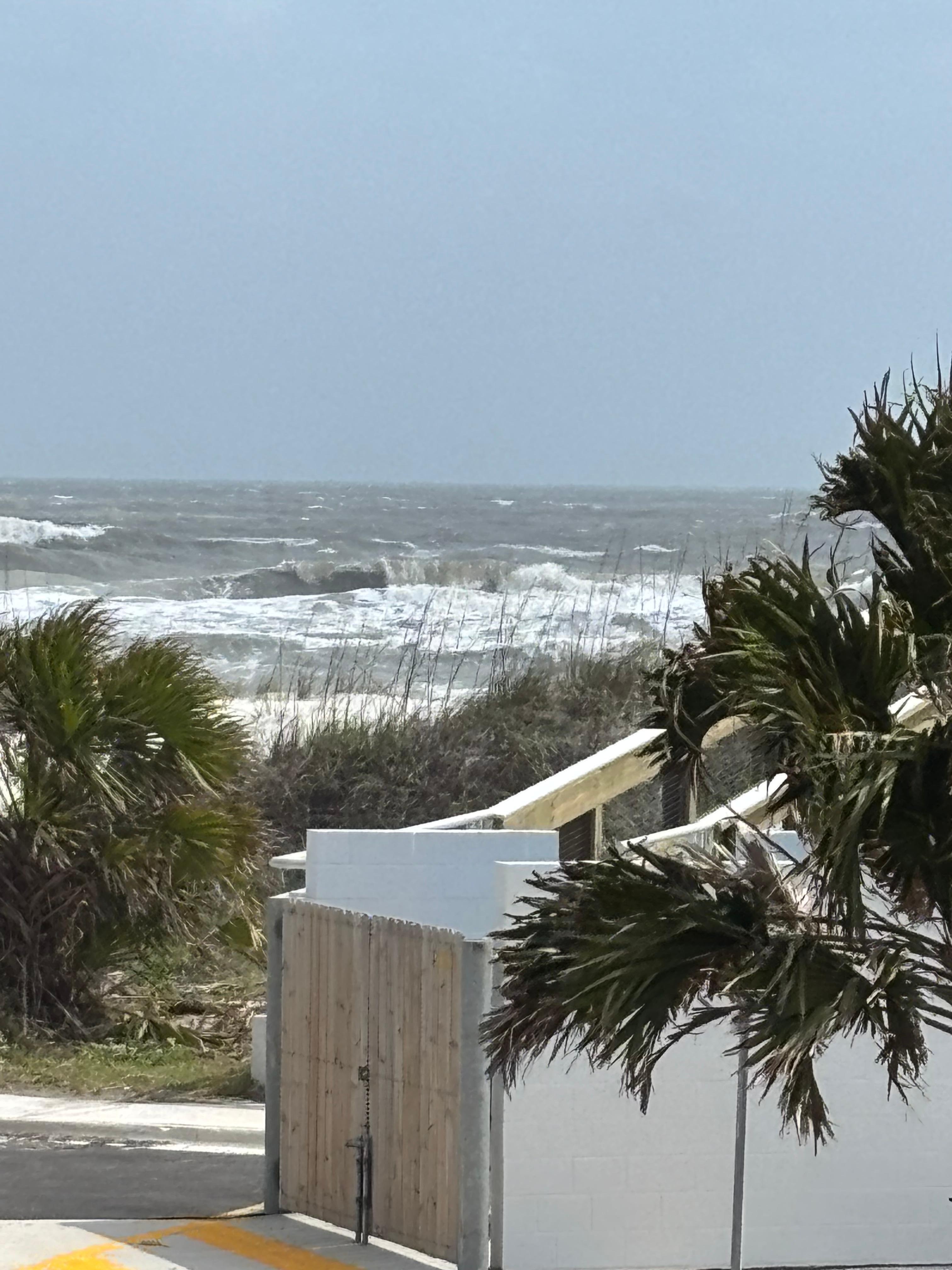 View from living room area.