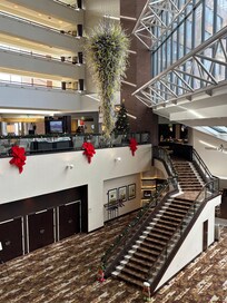 Spectacular lobby space.