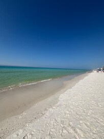 Directly in front of the condo!