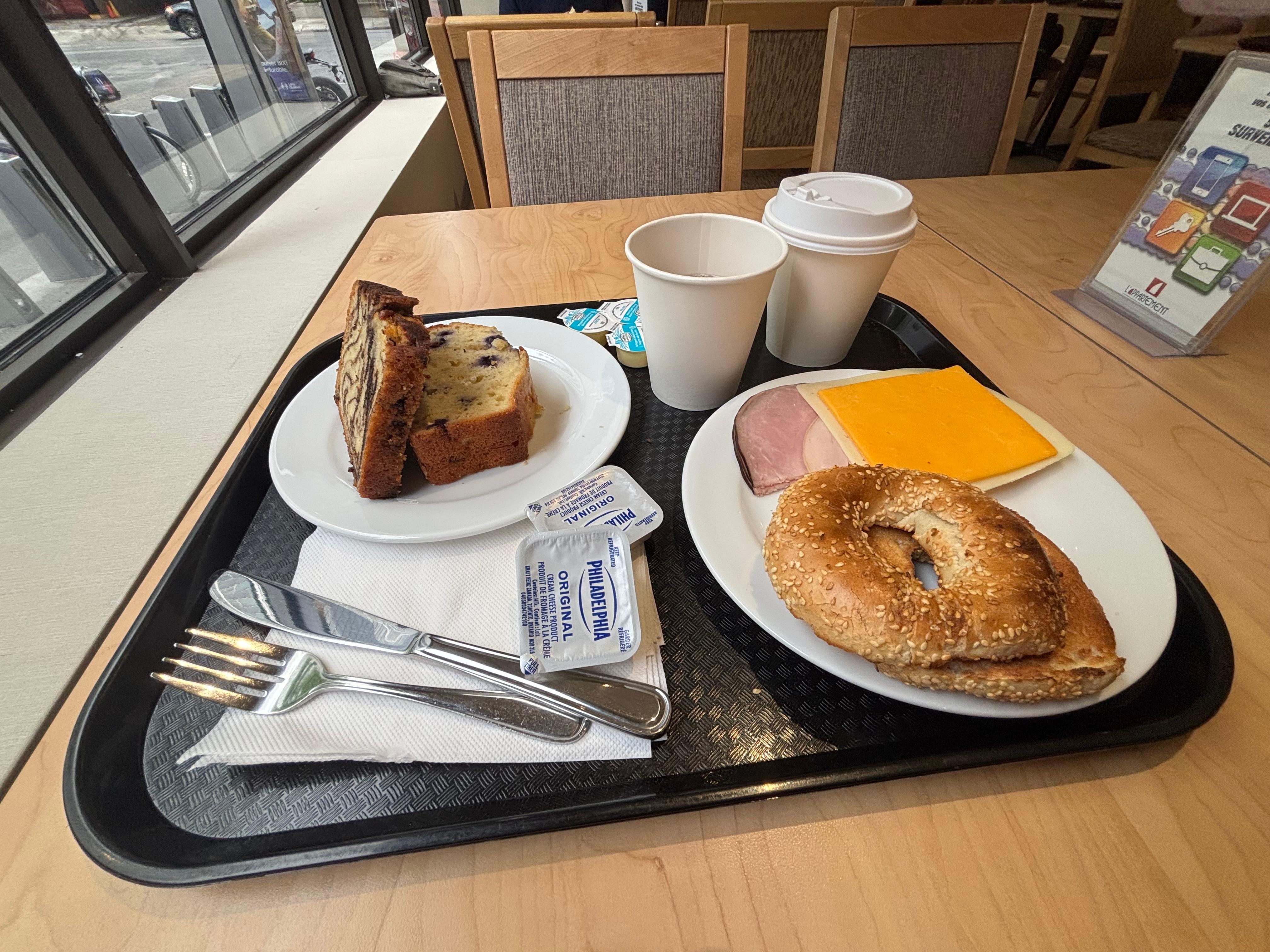 Free Breakfast - great selection