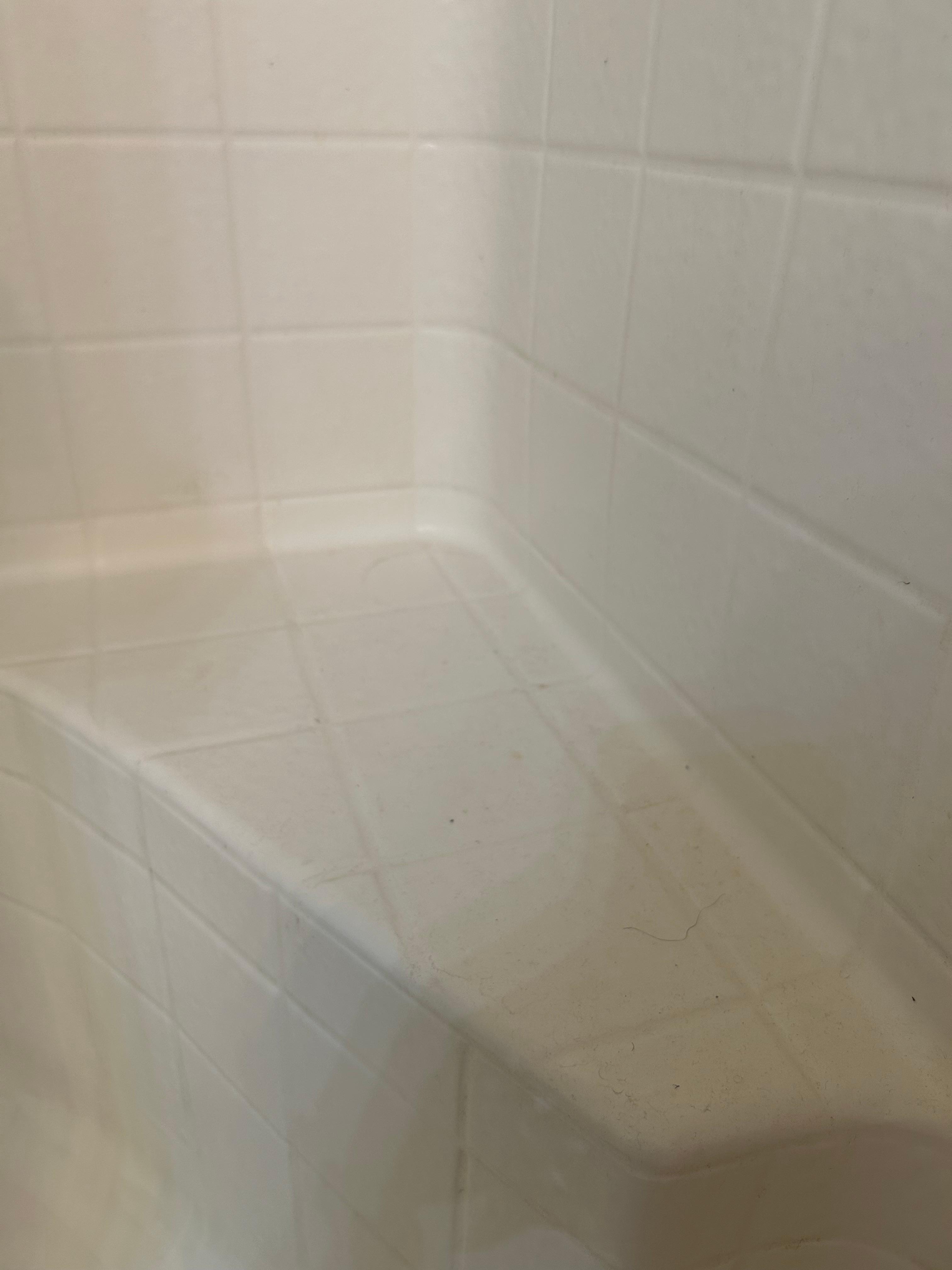 Master shower