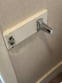 Where toilet paper should be