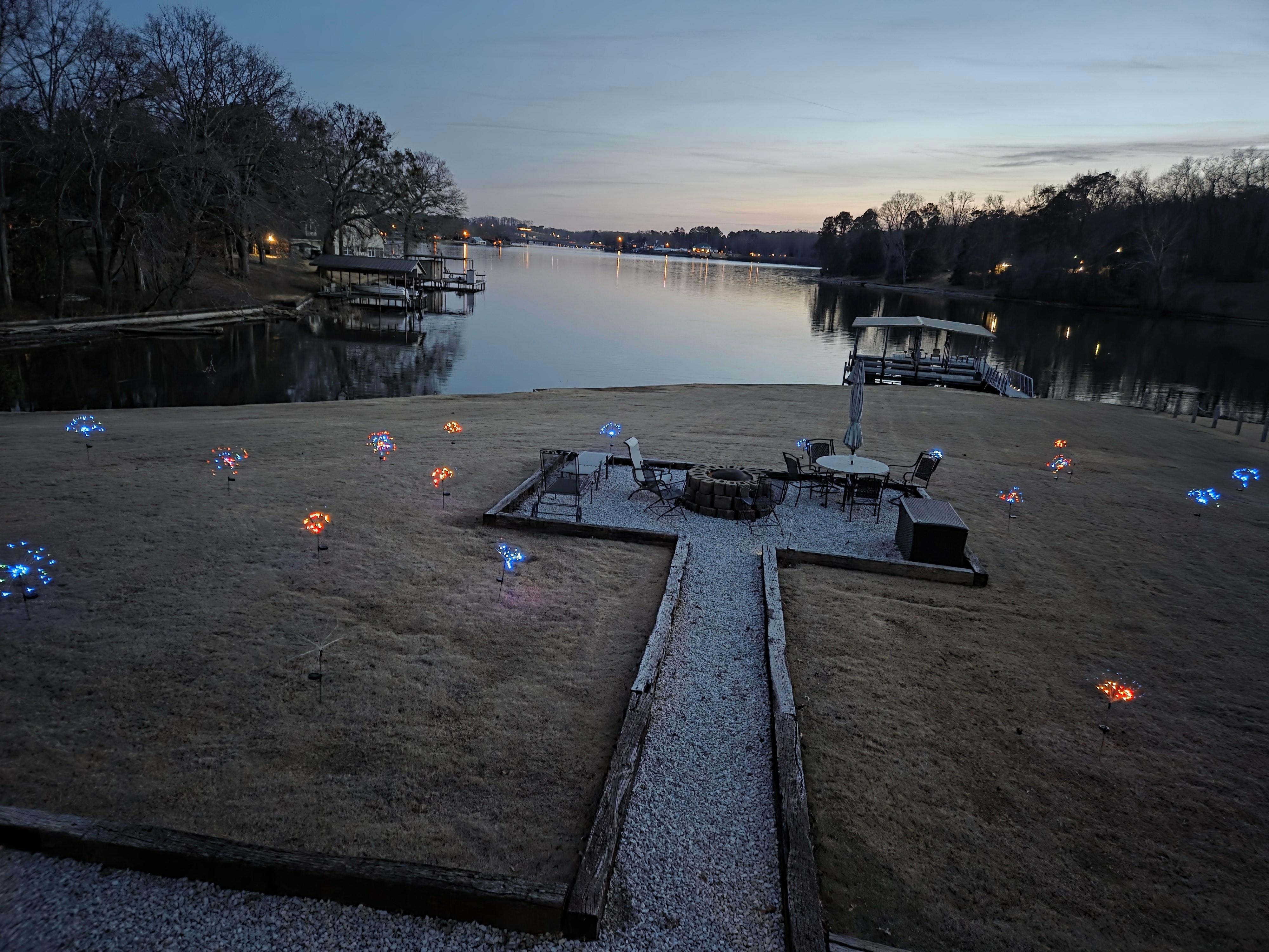 Solar sparklers for New Year's!!!