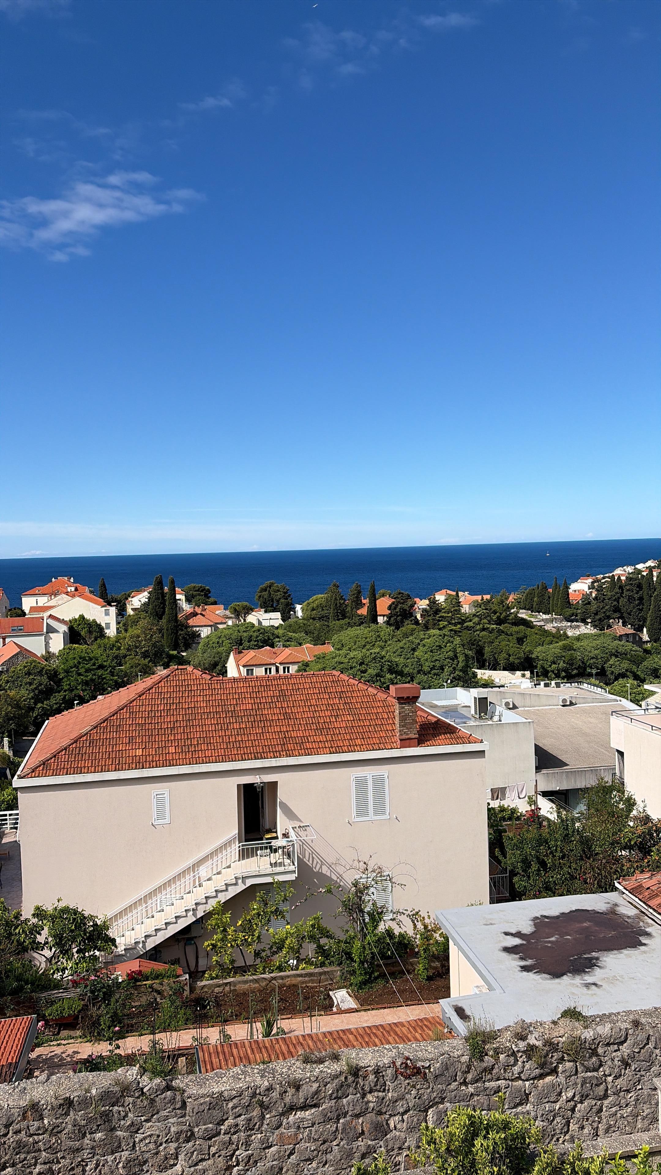 View from our room. Forgot to take interior shots