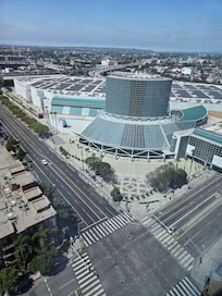 Nice view of the LACC through the window.