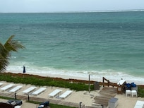 Beach view from room