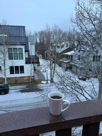 Living room balcony view
