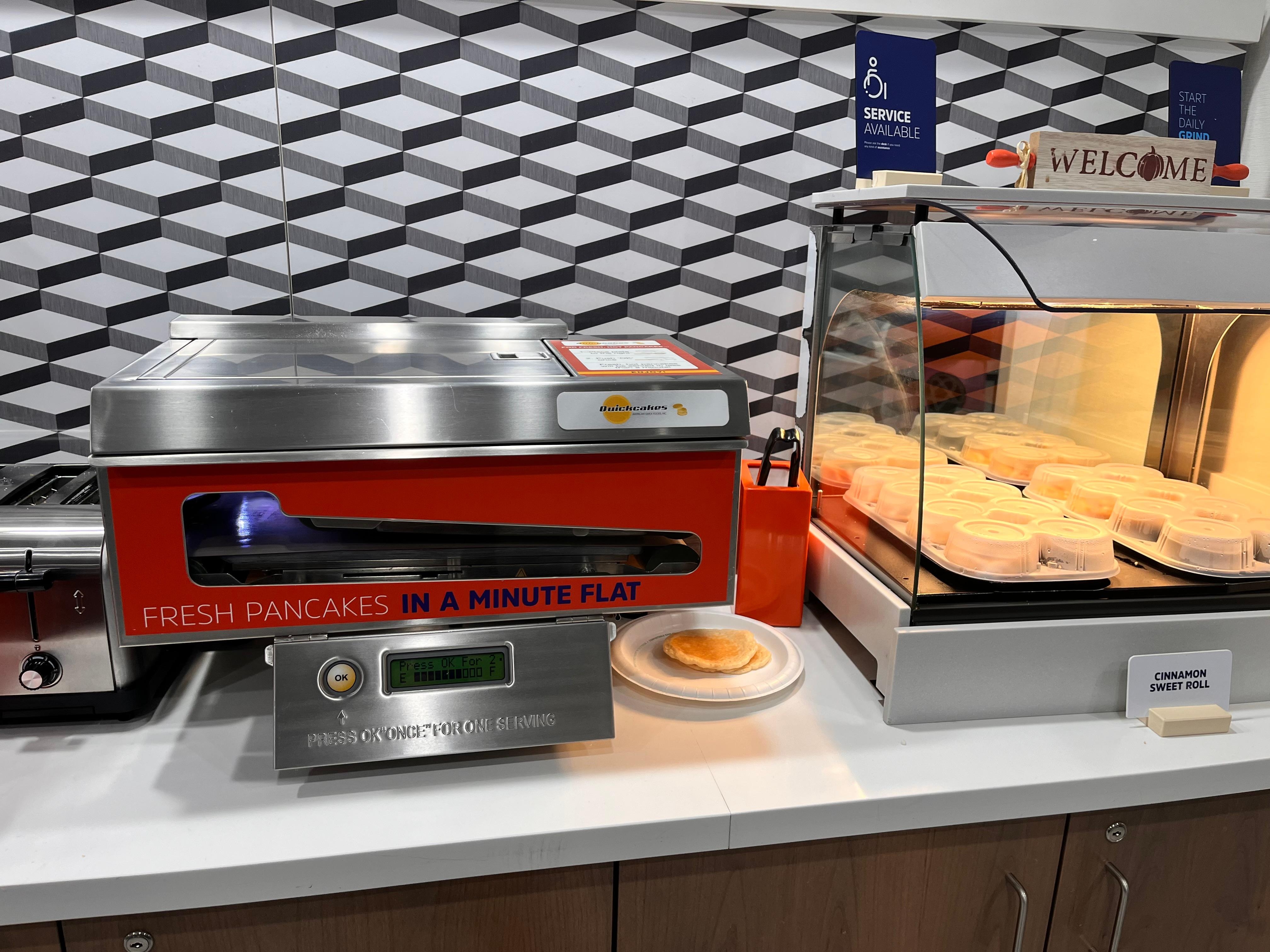 The automatic pancake machine