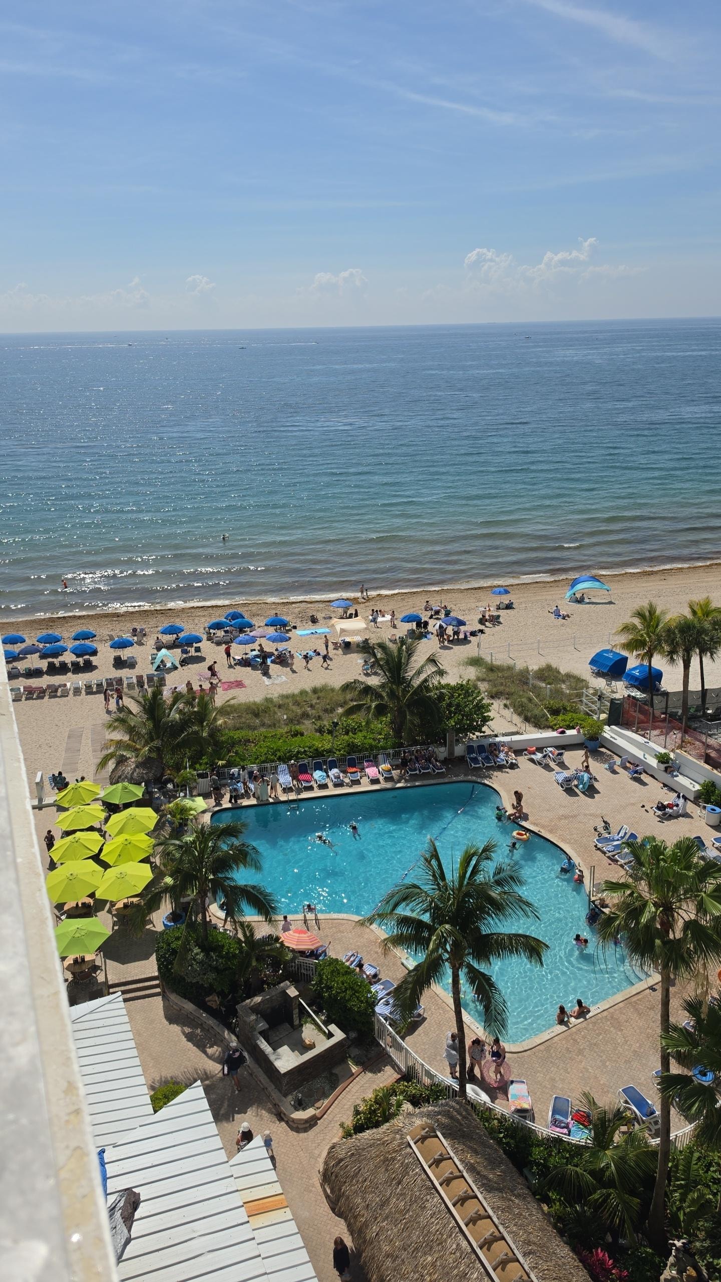 View from the balcony