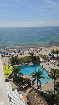 View from the balcony