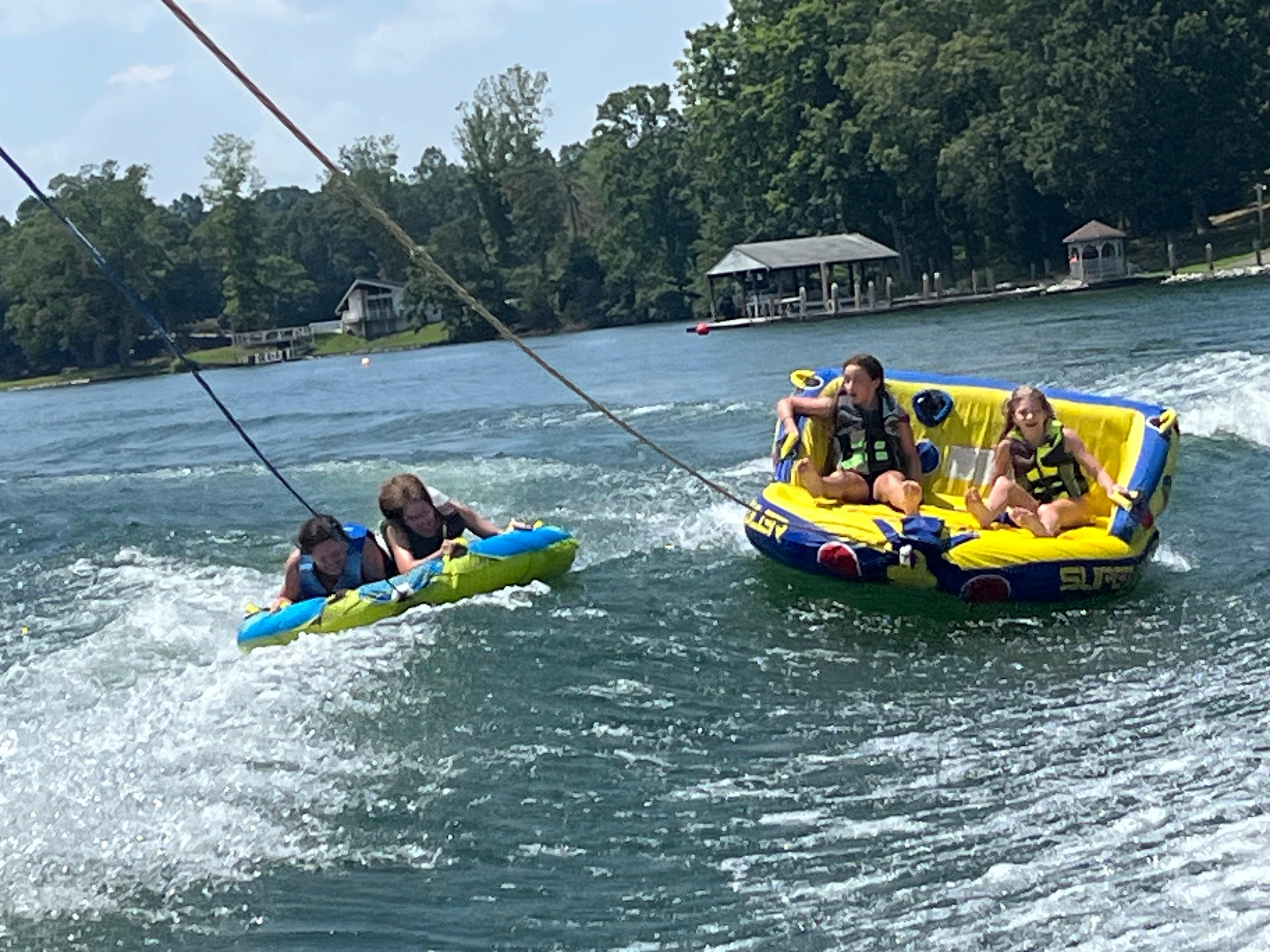 Fun on the lake