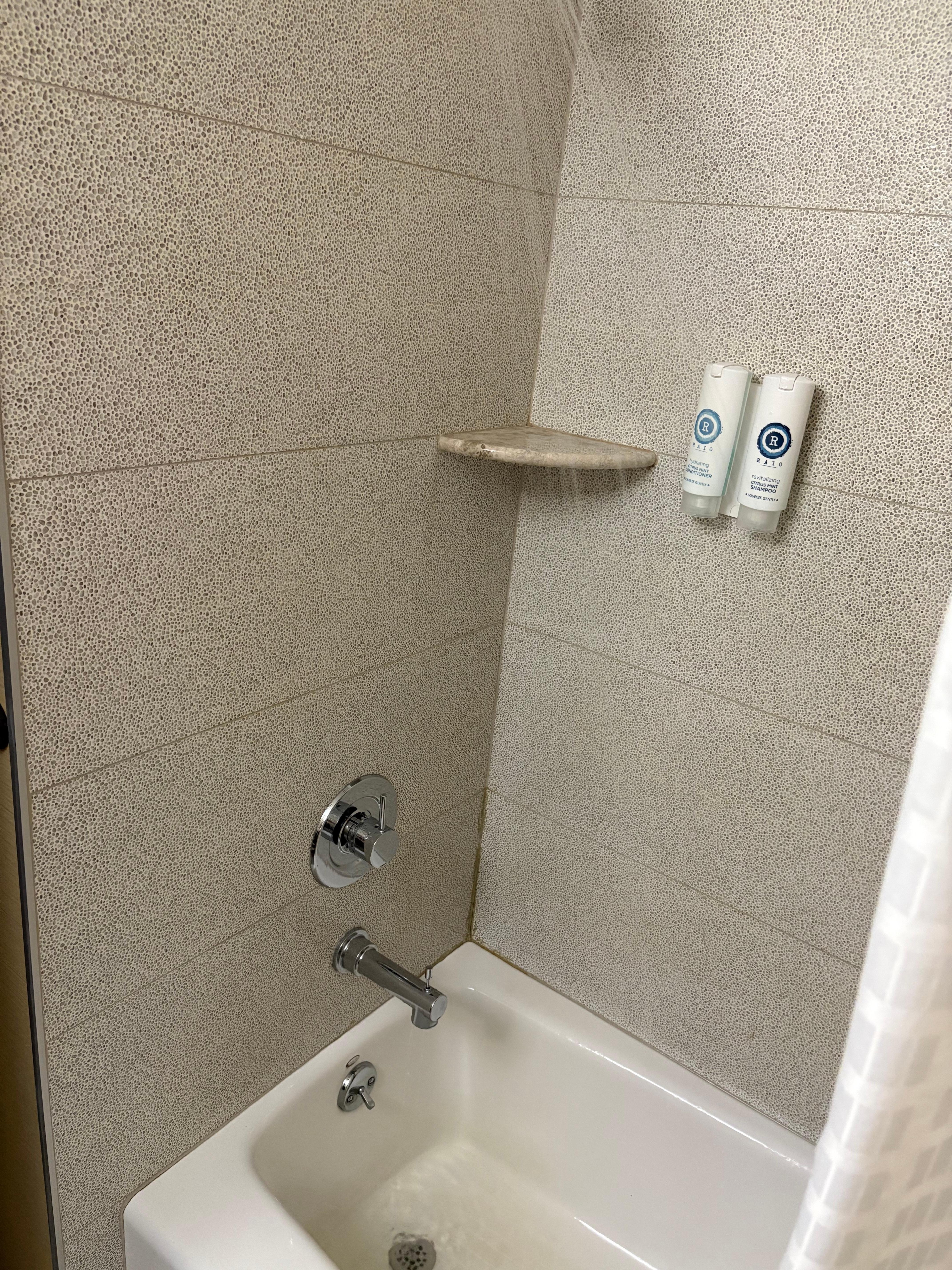 Shower is getting full of water n not draining 