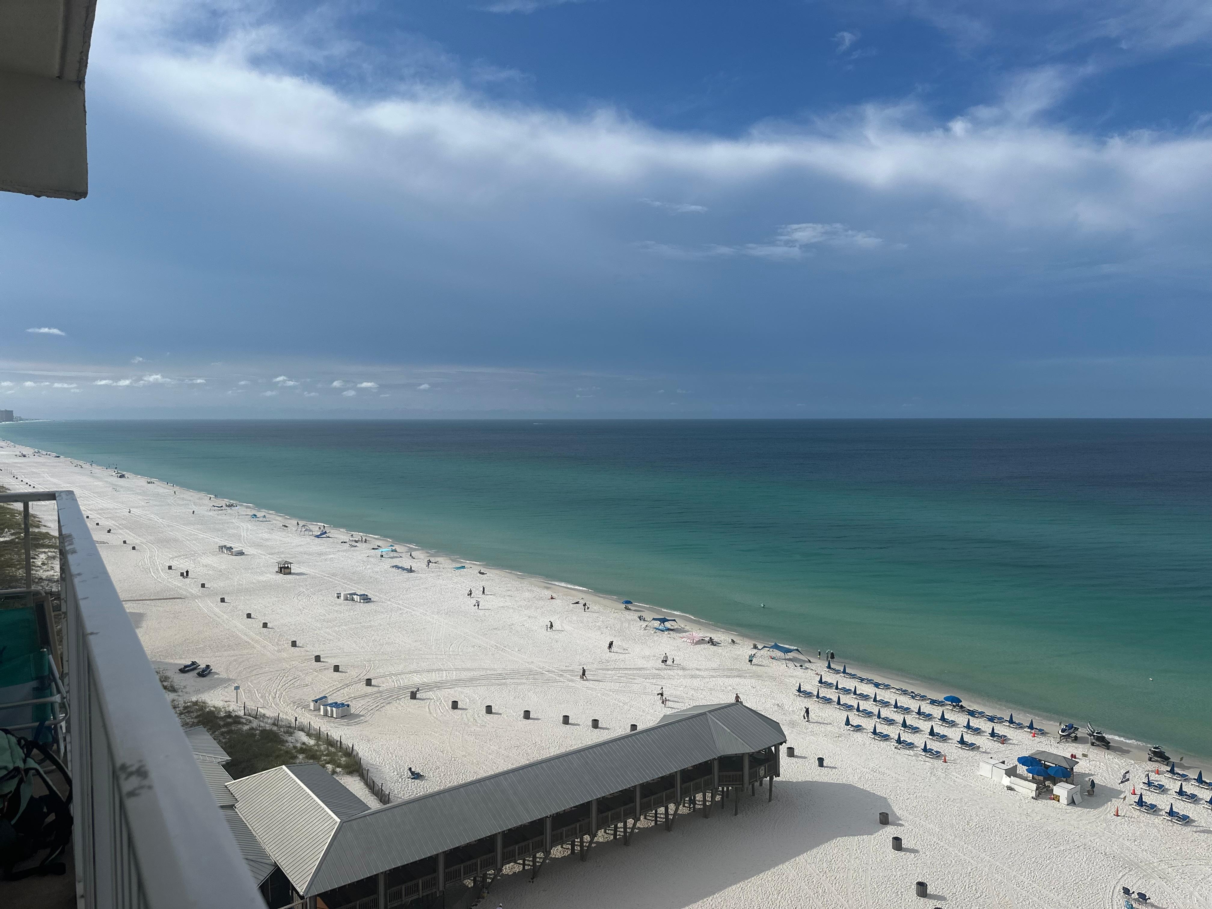 View from the balcony! 