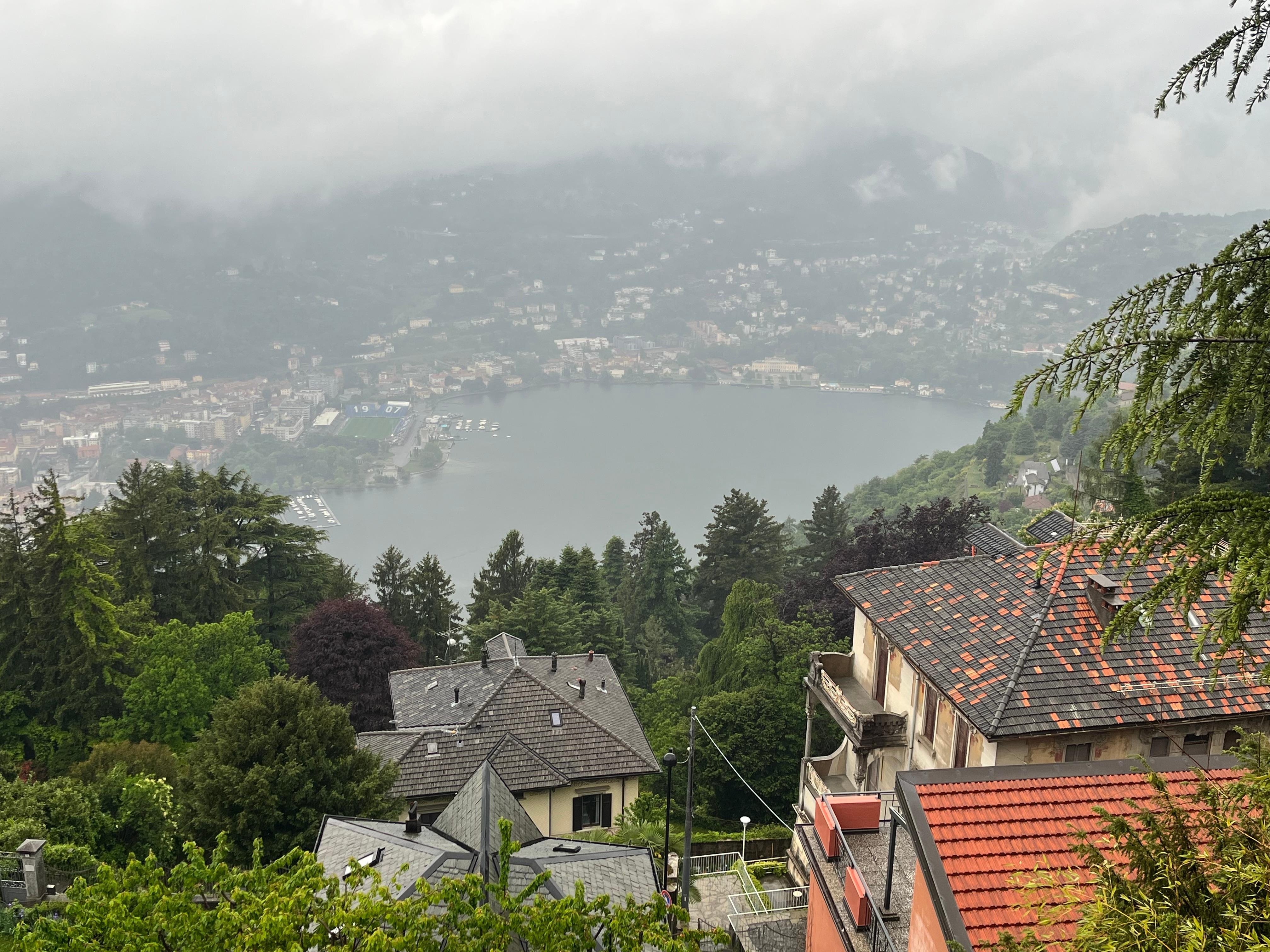 View from our hotel room
