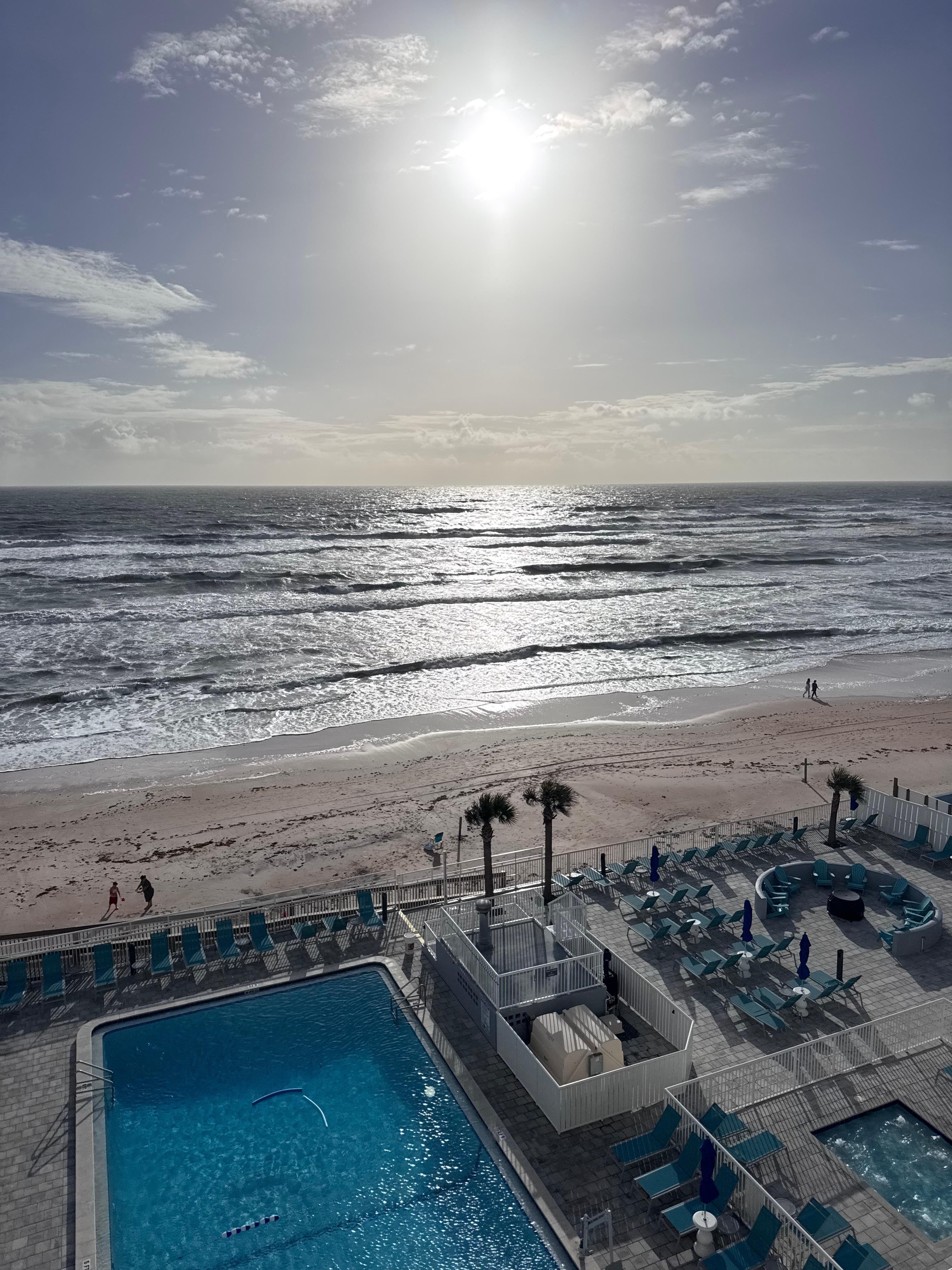  View from room on 6th floor 