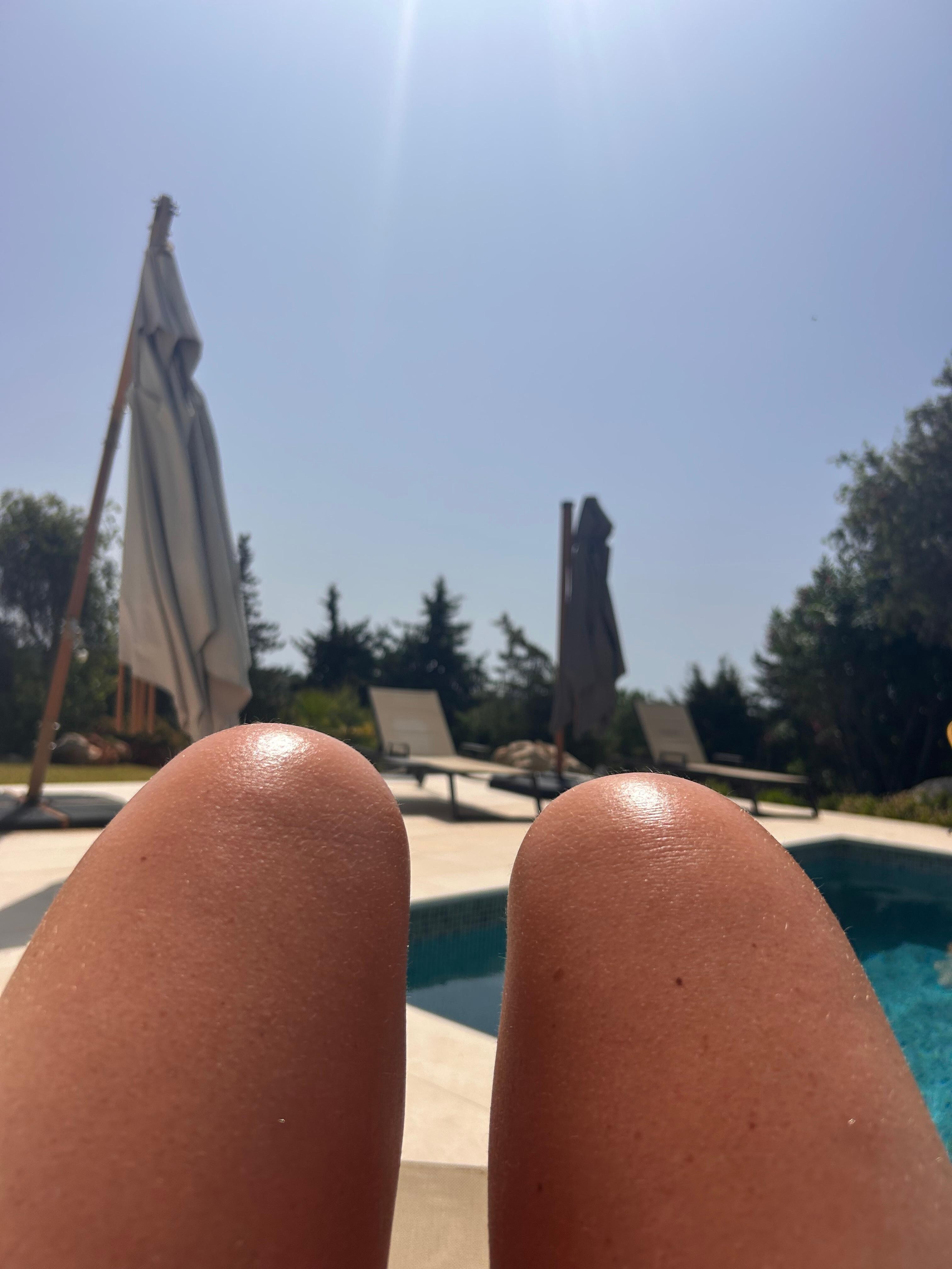 Poolside view