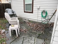 Unable to enjoy the patio as mentioned