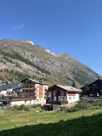View from front of hotel