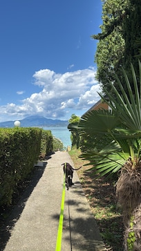 Weg vom Apartment zum Wasser