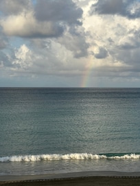 The view from our room as we prepared for the day!