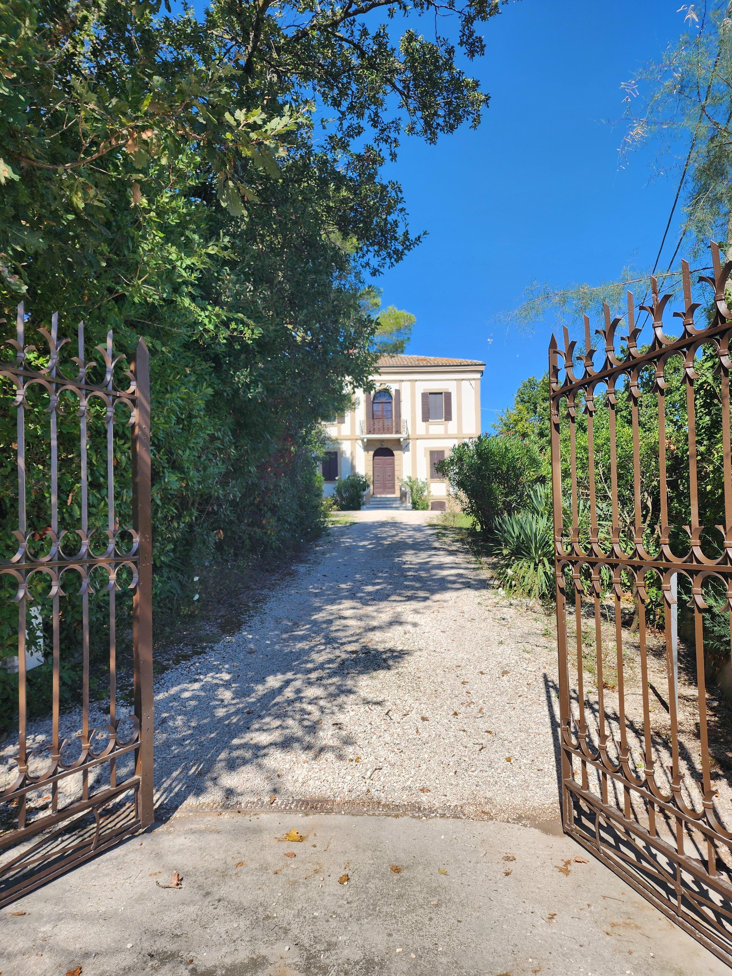 Entry to villa